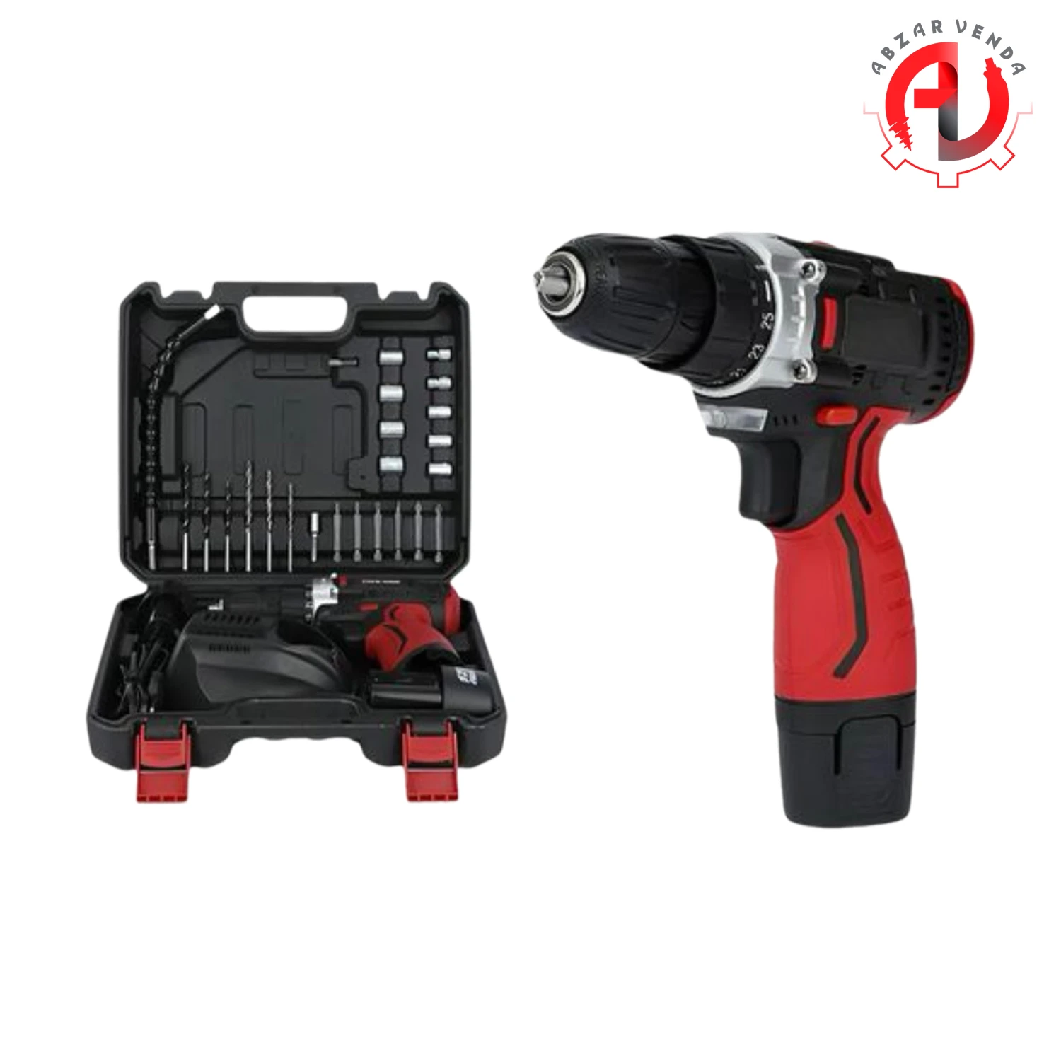 مجموعه 28 عددی دریل شارژی (بیست)