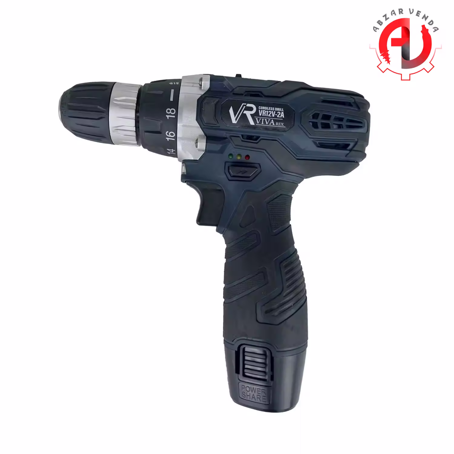 دریل شارژی دو باتری ویوارکس VR12V-2A